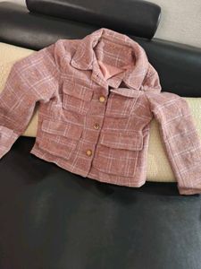 Elegant Plaid Tweed Jacket
