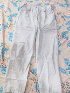 Classic White Trousers