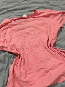 JOHN LEWIS Pink V-Neck T-Shirt