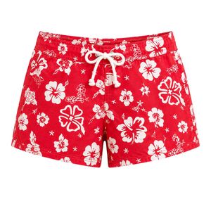 Red Floral Summer Shorts 🌺