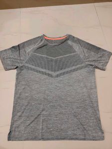 Men's Grey Athletic T-Shirt