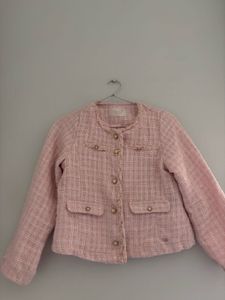 Pink Tweed Jacket