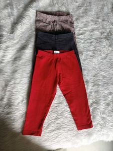 Kids Leggings Pack of 3
