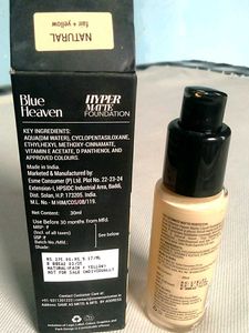Blue Heaven Hyper Matte Foundation