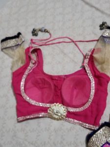 Pink Heavy Saree | Party Wear For Women