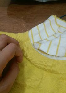 Turtleneck Sweater with Striped