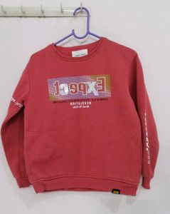 Pink Graphic Sweatshirt
