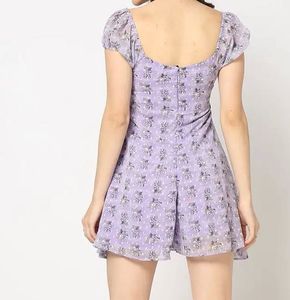 women disney print playsuit