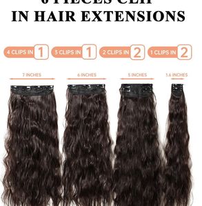 Savana Wavy Clip-In Hair Extensions