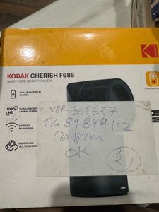 Kodak Home Security Camera Unused And Sealed