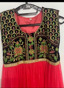 Beautiful Embroidered Ethnic Gown
