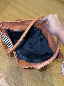 Striped Tote Bag