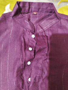 💜Men's Purple Striped Kurta