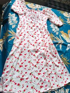 Floral Print Midi Dress