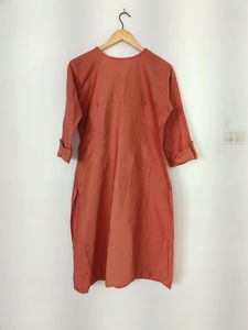 Rust Casual Kurta (Women's)