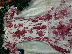 Floral Top with Lace Detail