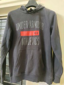 Underarmour Men's Grey Pullover Hoodie