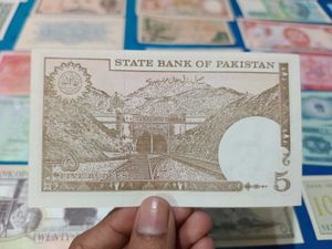 State Bank Of Pakistan 5 Rupees Note Old Issue Rar