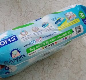 Wowper Fresh Pants Diapers M (72 pcs)