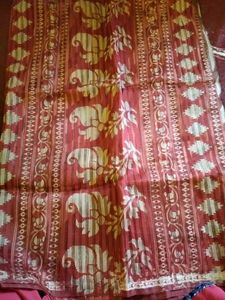 Silk Saree with Traditional Motifs