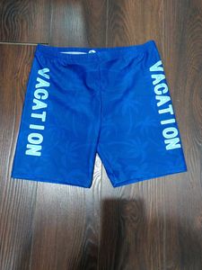 Blue Vacation trunks M size