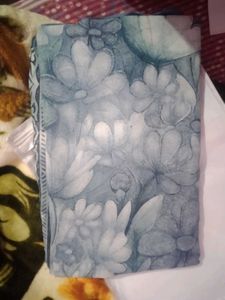 Beautiful Floral Print Saree with Blouse