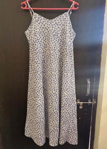 Chic Floral Print Midi Dress