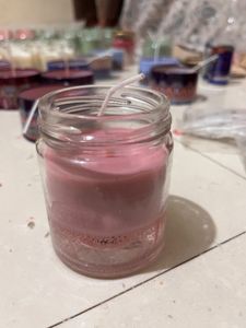 Handmade Layered Jar Candle