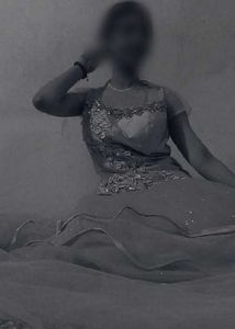 Elegant Silver Formal Gown
