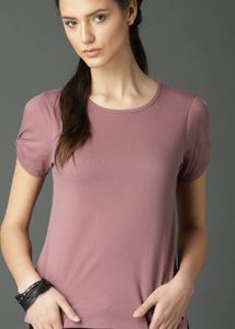 Stylish Cut-Out Sleeve T-Shirt
