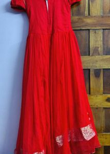 Red Gown For Girls