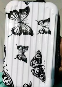 New Black And White Sling Bag