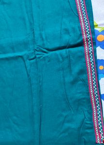 Emerald Green Embroidered Kurti