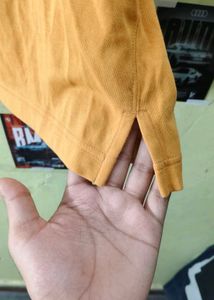 UNIQLO U Oversized T-Shirt Mustard
