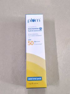 Plum 2% Niacinamide & Rice Water Sunscreen SPF 50