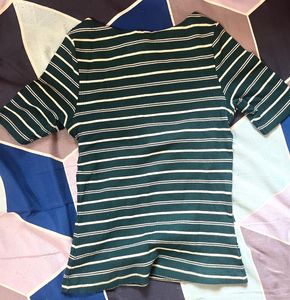 Striped Fitted Tee