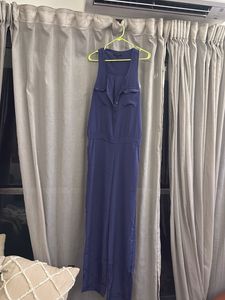 Elegant Navy Blue Jumpsuit