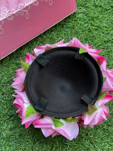 Vibrant Pink Floral Hair Accessory
