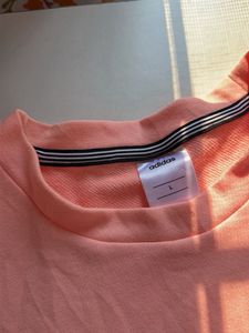 Adidas Peach Long Sleeve Top