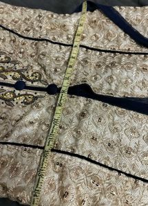Embroidered Jacket style long kurta