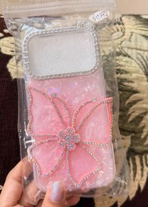 New iphone 17 pro Sparkling Butterfly Phone Case