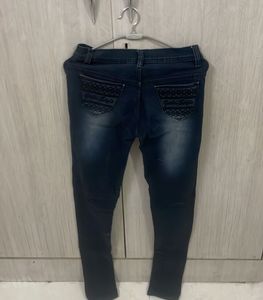 Dark Blue Denim Jeans