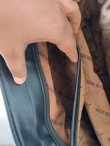 Chic Black Croc Tote Bag