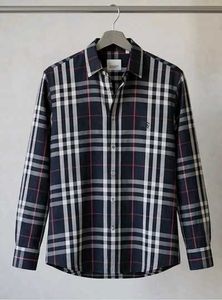 Burberry Men's Plaid Button-Up Shirt