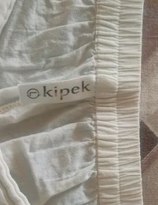 Kipek Off White Cotton Plazo Pant....