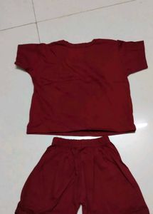 Cute Panda T-shirt &amp; Shorts Set