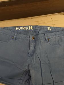 Hurley Blue Denim Shorts