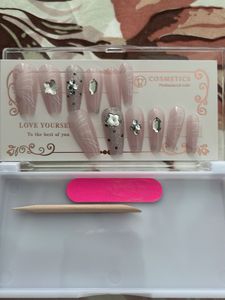 Press On Nails With Stick And Glue