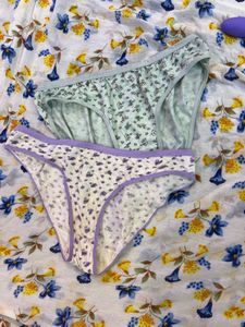Floral Print Briefs - Pack of 2 not mine
