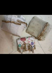 Embroidered Sharara Set with Dupatta